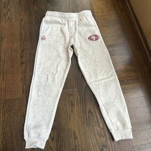 NFL Light Gray Kids Sweatpants with Logo